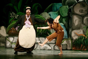 Sabrina Pankrath as Mogli in Junglebook in Berlin